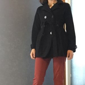 *Sale* Black maternity pea coat and jacket bundle